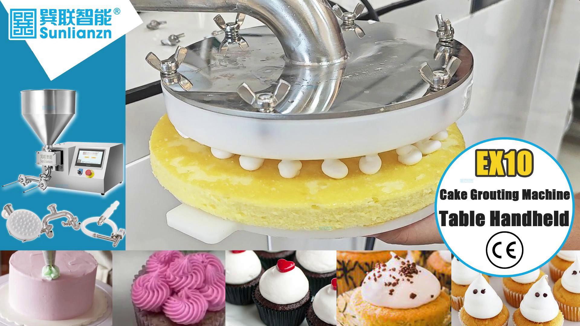 Pastry Injection Machine Manual Cream Jam Donut Filler Pastry Injection Injector Machine With ...
